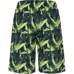 Rückansicht von CMP Badeshorts Kinder lime-navy