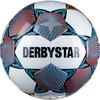 Derbystar Brillant TT Fu&szlig;ball - weiss orange blau
