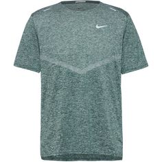 Nike Rise 365 Funktionsshirt Herren vintage green-htr reflective silv
