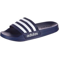 adidas Adilette Shower Badelatschen Kinder Dark Blue / Cloud White / Dark Blue