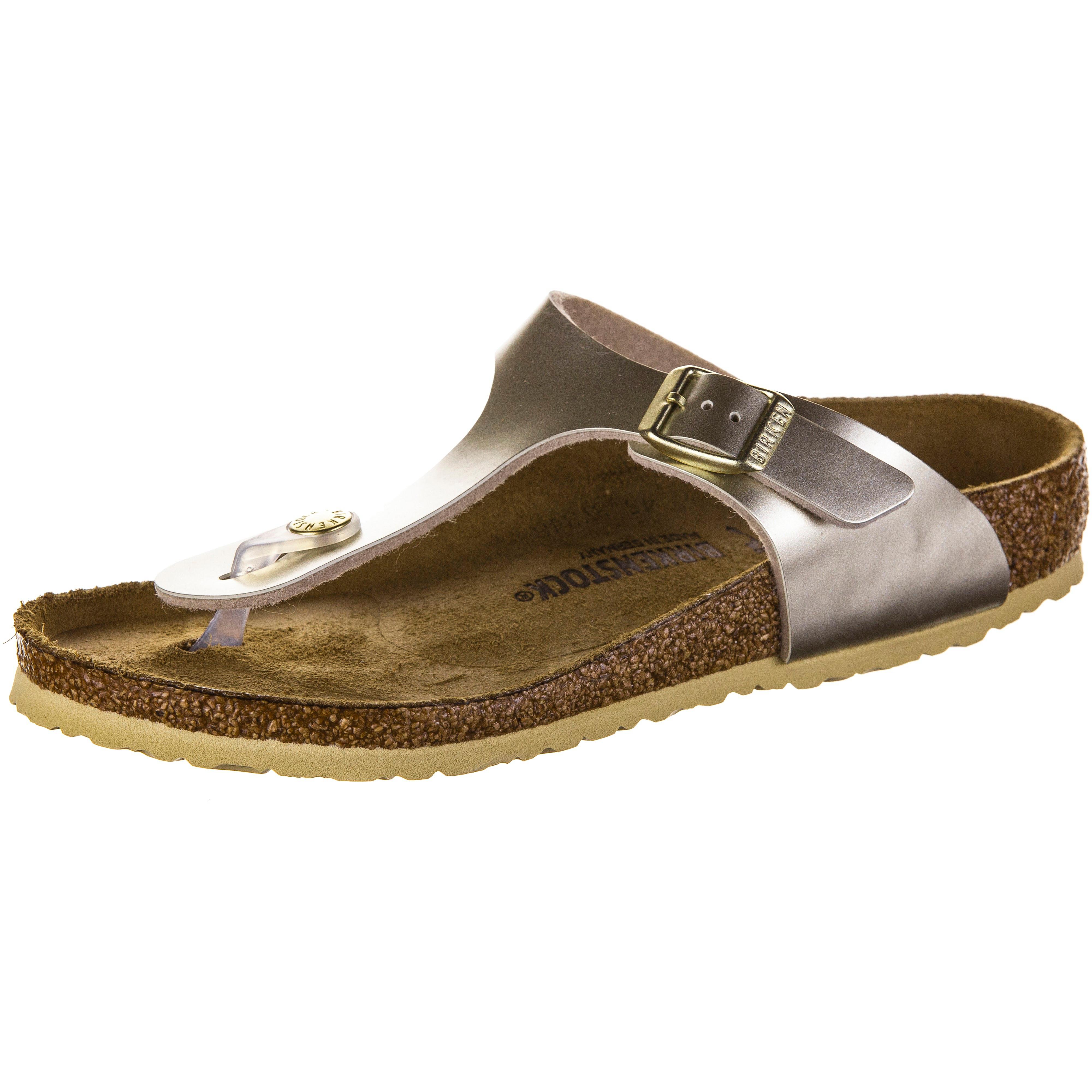 Birkenstock GIZEH BF Zehentrenner Madchen electric metallic gold im Online Shop von SportScheck kaufen