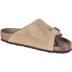 Rückansicht von Birkenstock Zürich VL Dotted Sandalen Herren new beige