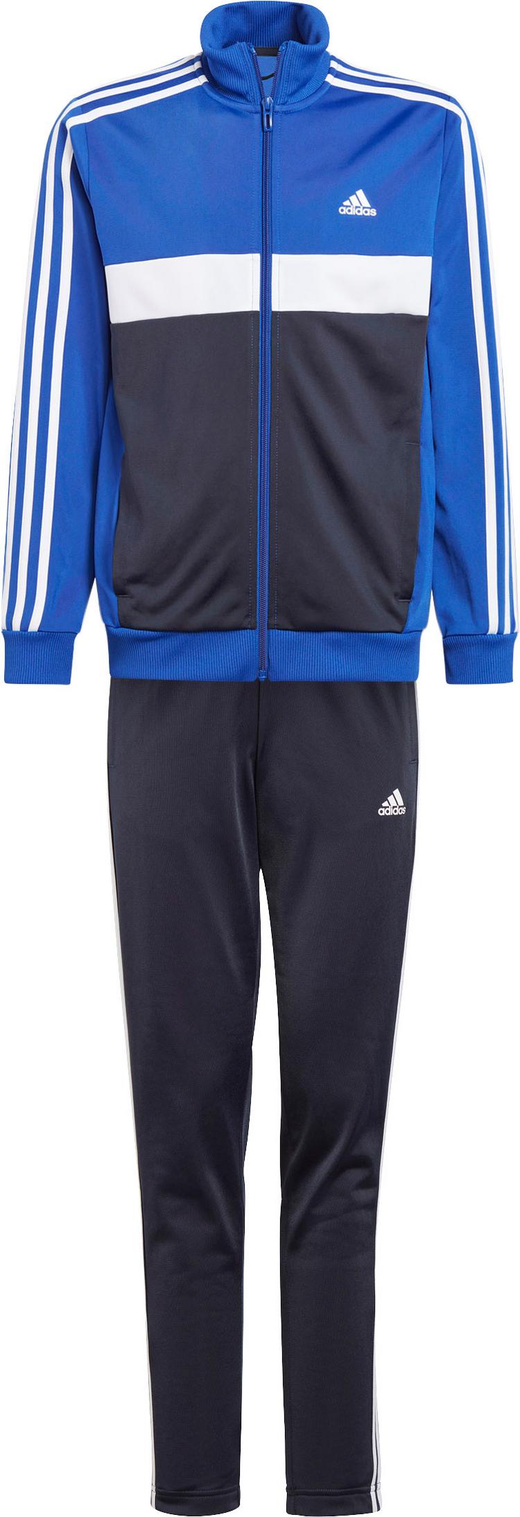 adidas adidas Trainingsanzug Jungen - semi lucid blue-white-legend ink-white - 0 | SportScheck