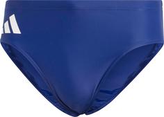 adidas Solid Badeslip Herren dkblue-white