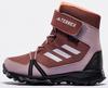 adidas TERREX SNOW CF R.RDY K Stiefel Kinder - quiet crimson-silver dawn-amber tint