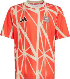 adidas FC Bayern München Prematch Fanshirt Kinder red