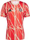 adidas FC Bayern M&uuml;nchen Prematch Funktionsshirt Herren - red