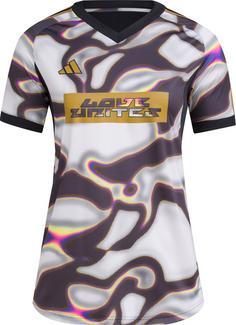 adidas Pride Funktionsshirt Damen black-solar slime-bronze strata