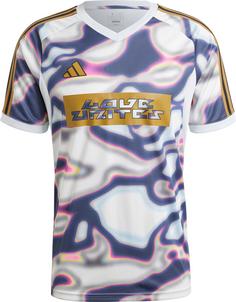 adidas Pride Funktionsshirt Herren halo blue-purple burst-pink spark