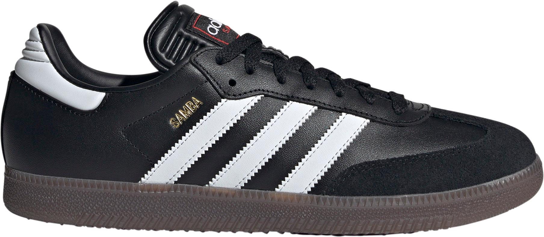 Black on black adidas samba online