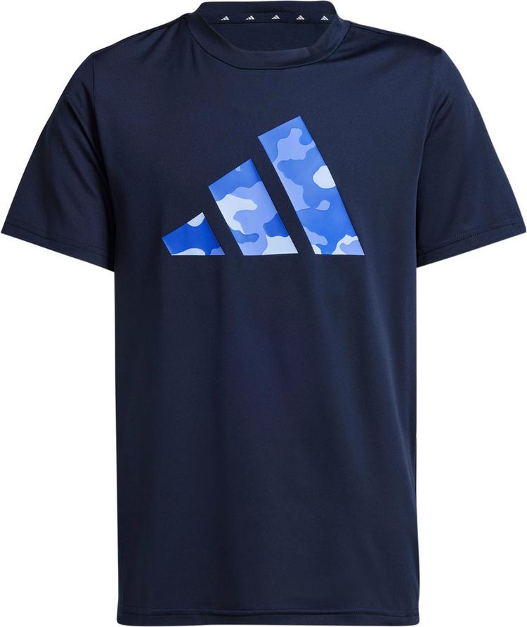 adidas adidas TRAIN ESSENTIALS 3 STRIPES Funktionsshirt Kinder - legend ink - 0 | SportScheck