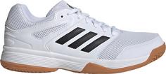 adidas Speedcourt Hallenschuhe Damen ftwr white-core black-gum