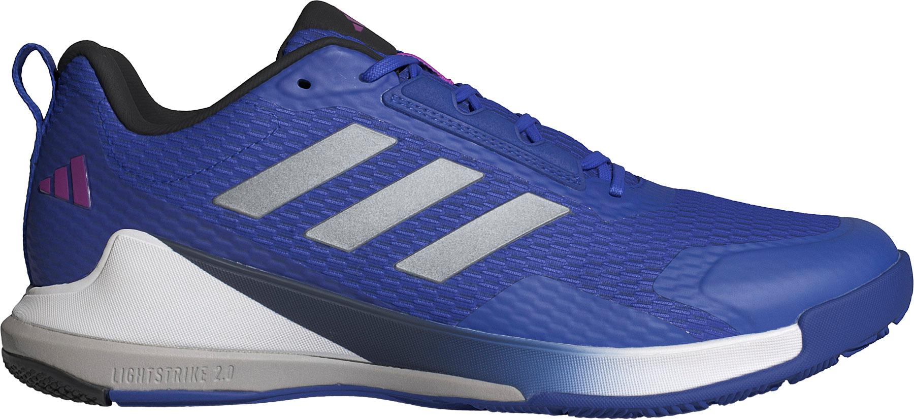 Adidas Novaflight 2 Hallenschuhe Herren lucid blue matte silver ftwr white im Online Shop von SportScheck kaufen