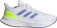 adidas ULTRABOUNCE 5 Laufschuhe Kinder ftwr white-cobalt blue-lucid lemon