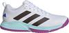 adidas Court Team 2.0 W Hallenschuhe Damen - ftwr white-core black-purple burst