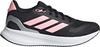 adidas Runfalcon 5 Jr Laufschuhe Kinder - core black-pink spark-silver met