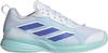 adidas AvaFlash Tennisschuhe Damen - ftwr white-cobalt blue-semi flash aqua