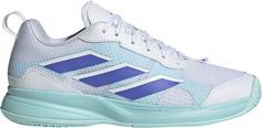 adidas AvaFlash Tennisschuhe Damen ftwr white-cobalt blue-semi flash aqua