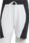 adidas Tennisshorts Herren - white-black