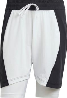 adidas Tennisshorts Herren white-black