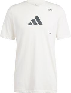 adidas Training CAT T-Shirt Herren chalk white