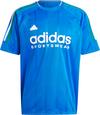 adidas Tiro T-Shirt Herren - blue-white-red-green