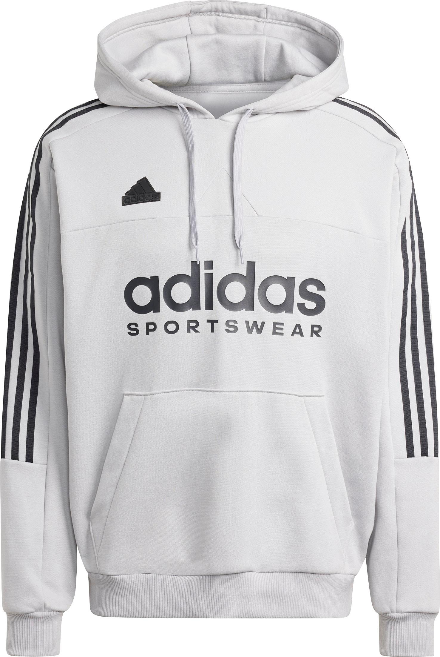 Adidas Tiro Hoodie Herren grey two black im Online Shop von SportScheck kaufen