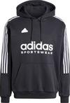 adidas Tiro Hoodie Herren - black-white