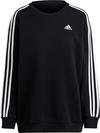 adidas 3S Sweatshirt Damen - black-white