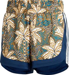 adidas FARM Funktionsshorts Damen crystal sand-bronze strata-focus blue