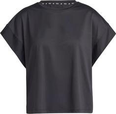 adidas STUDIO Funktionsshirt Damen black-grey six