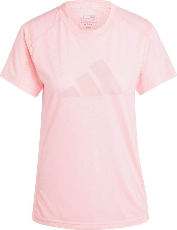 adidas adidas Training-Essentials Logo Funktionsshirt Damen - semi pink spark-pink spark - 0 | SportScheck