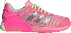 adidas DROPSET 3 TRAINER Fitnessschuhe Damen semi pink spark-iron met-silver dawn