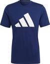adidas Training Essentials Logo Funktionsshirt Herren - dark blue
