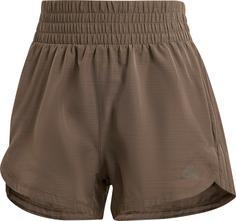 adidas PACER Funktionsshorts Damen shadow olive