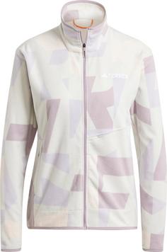 adidas MULTI Fleecejacke Damen greone-prlofi