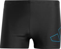 adidas Big Bars Kastenbadehose Herren black-broyal