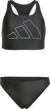 adidas BIG BARS Bikini Set Damen - black