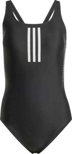 adidas 3 STRIPES Schwimmanzug Damen black