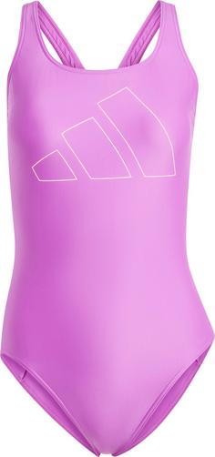 adidas BIG BARS Schwimmanzug Damen purbur