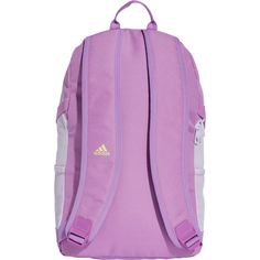 Rückansicht von adidas Rucksack POWER BP Daypack Kinder preloved purple-iced lavender-smc-almost yellow