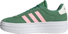 Rückansicht von adidas VL COURT BOLD Sneaker Damen preloved green-pink spark-ivory