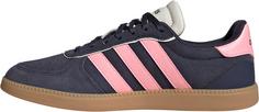 Rückansicht von adidas BREAKNET SLEEK Sneaker Damen shadow navy-pink spark-off white