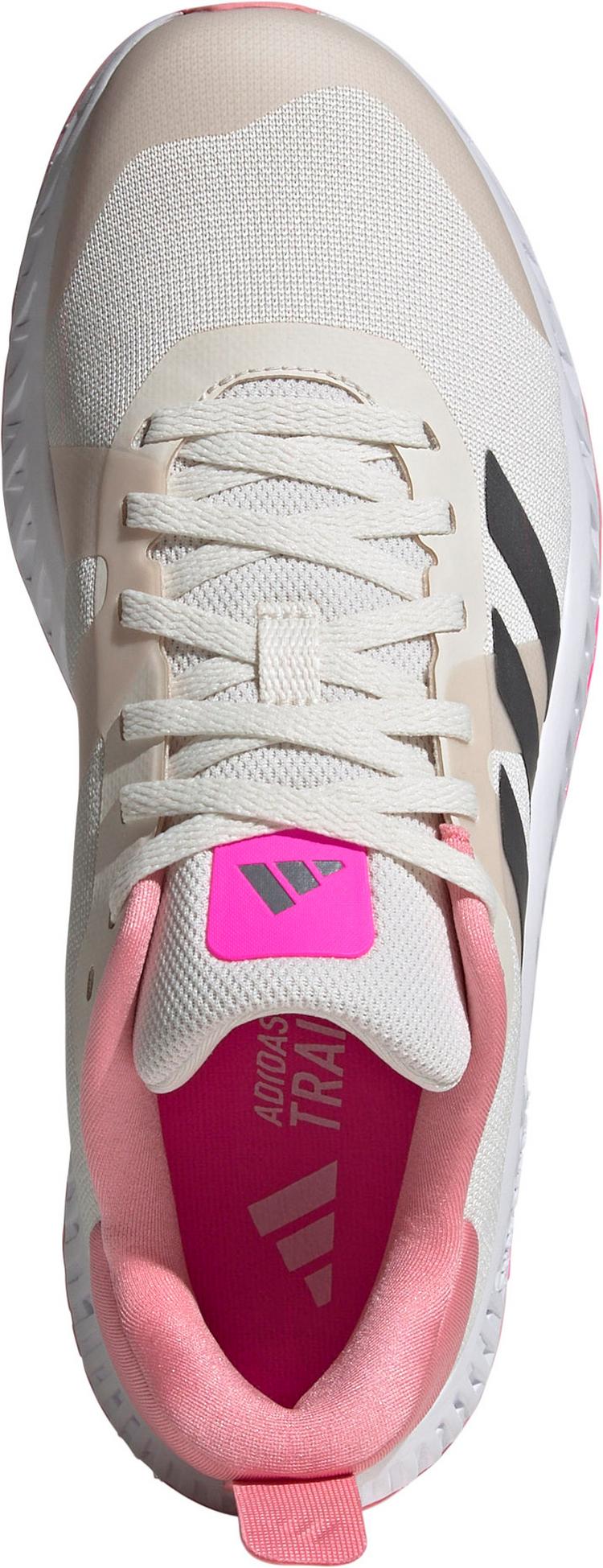adidas adidas EVERYSET TRAINER Fitnessschuhe Damen - chalk white-iron met-lucid pink - 0 | SportScheck