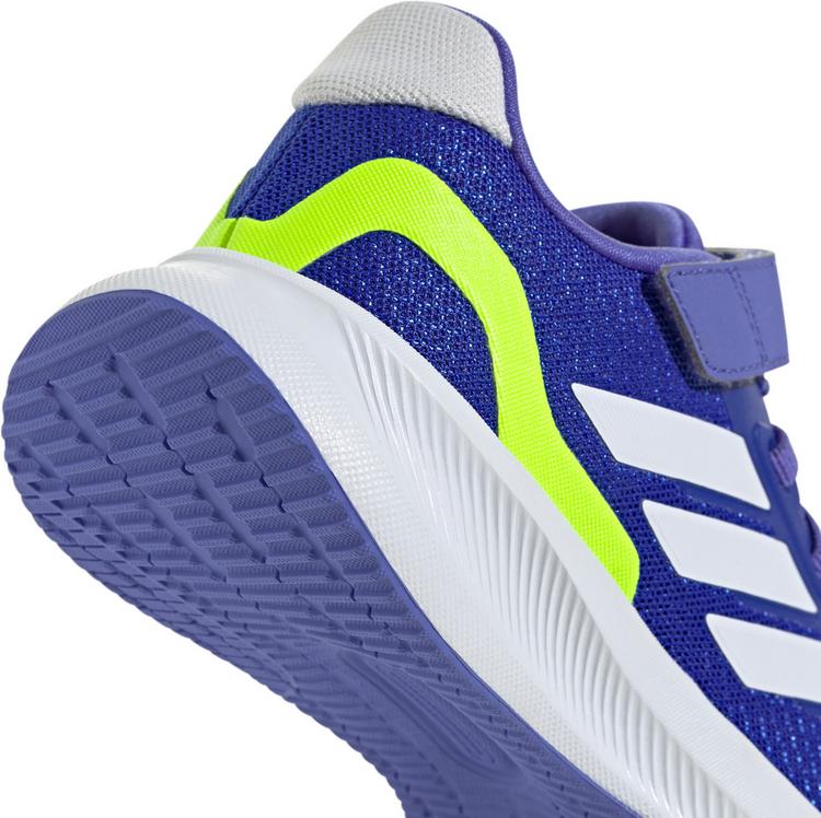 adidas adidas RUNFALCON 5 EL C Laufschuhe Kinder - lucid blue-ftwr white-cobalt blue - 4 | SportScheck