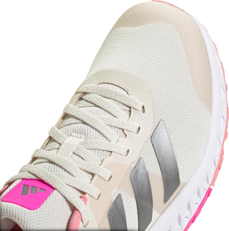 adidas adidas EVERYSET TRAINER Fitnessschuhe Damen - chalk white-iron met-lucid pink - 4 | SportScheck