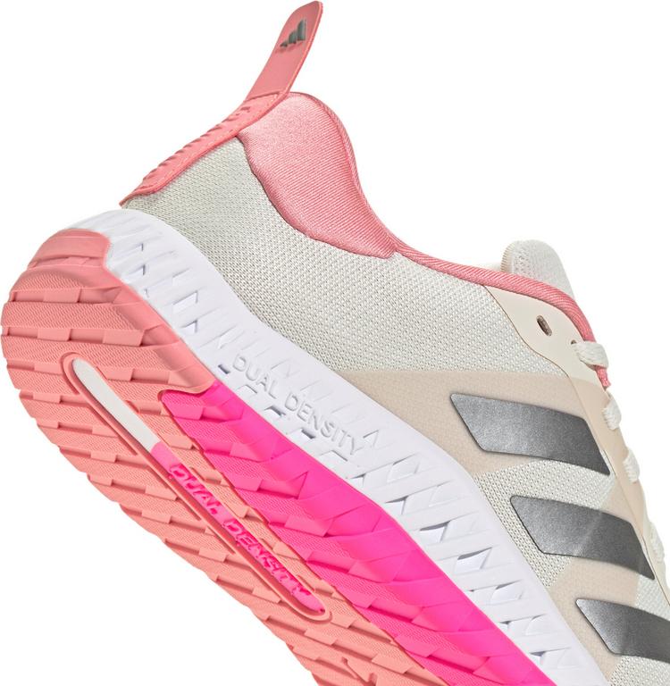 adidas adidas EVERYSET TRAINER Fitnessschuhe Damen - chalk white-iron met-lucid pink - 5 | SportScheck