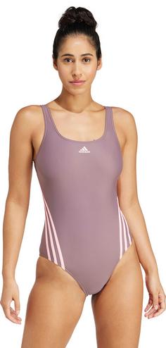 Rückansicht von adidas 3S SWIMSUIT Schwimmanzug Damen shafig-pinspa