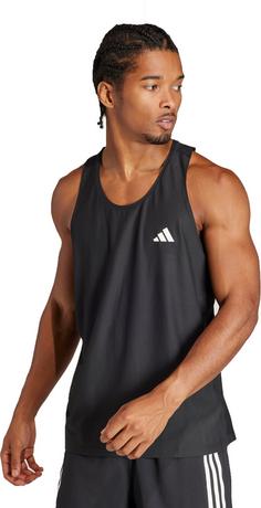 Rückansicht von adidas OTR B Funktionstank Herren black