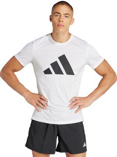 Rückansicht von adidas IT Funktionsshirt Herren white